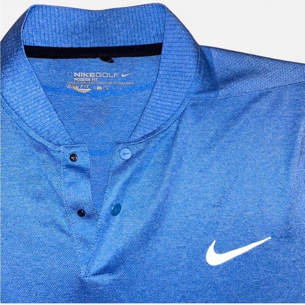 Nike Men's Blue Polo Shirt